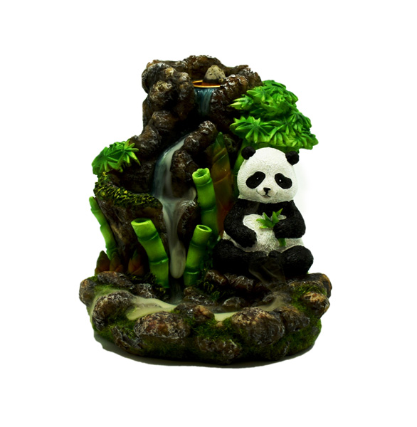 Panda Back Flow Incense Burner